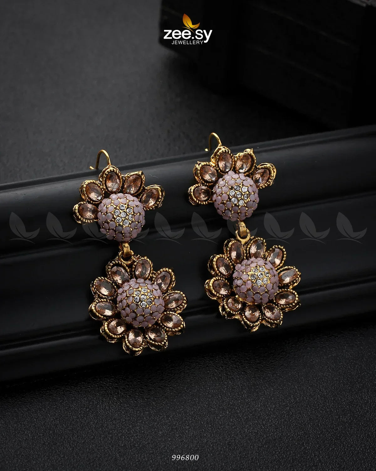 Alstroemeria Necklace set - Zeesy Jewellery