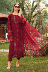 Voyage A Luxe by Maria B Unstitched 3 Piece Luxury Eid Lawn Suit-MVL-09-A