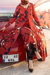 M Print by Maria B Unstitched 3 Piece Winter Suit-MPT-2009-A