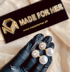 Made For Her-Pearly Earings - KAHD121