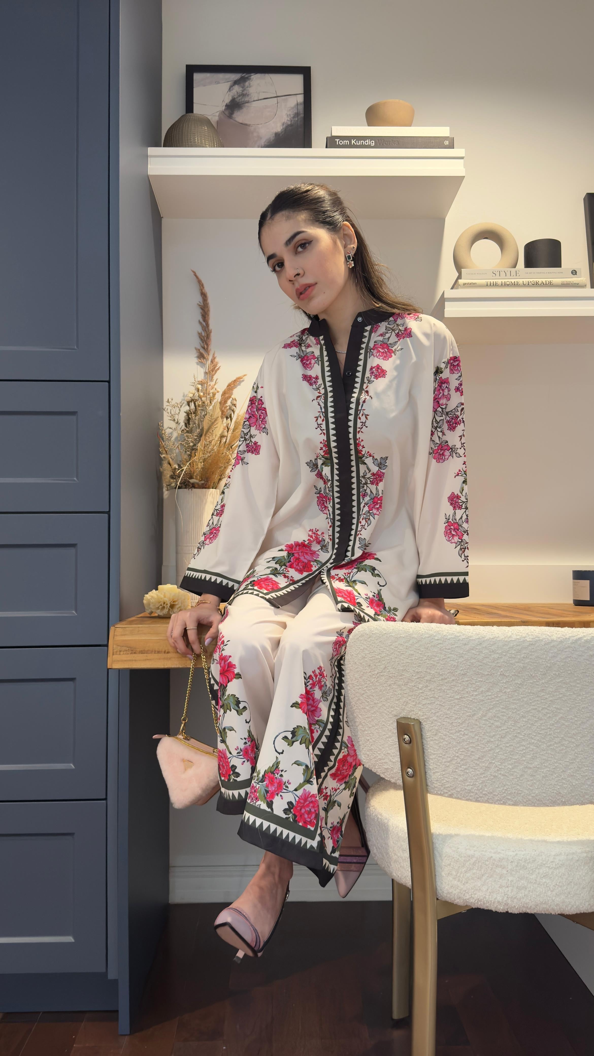 Dhaga Stitched 2 Piece Crepe Collection'2025-Florse