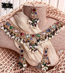 Made For Her-Elanique Necklace Set - KAHD1100