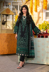 Asim Jofa Aira Summer Prints Ajar-32 Embroidered Jacquard 3 Pcs