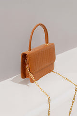 Crodocile Pattern Top Handle Handbags 2026
