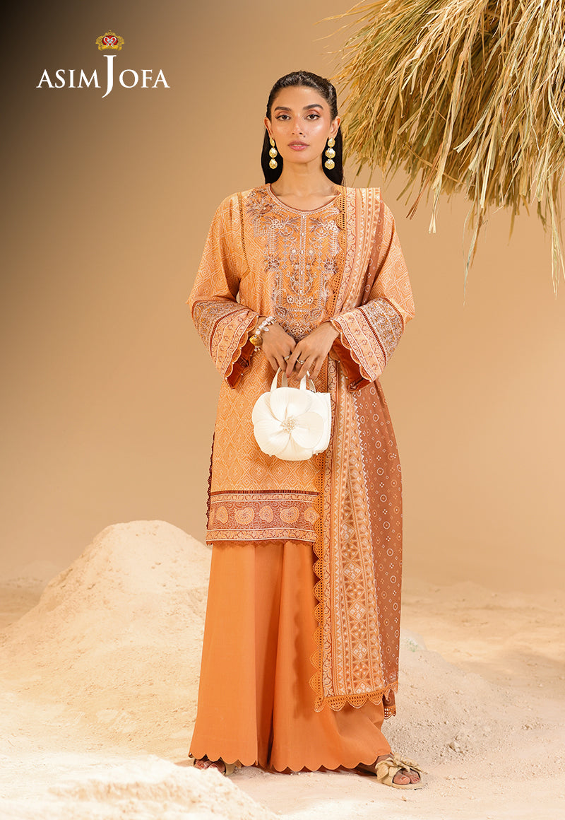 Rhapsody By Asim Jofa Unstitched 2 Piece Summer Collection'2025 Ajubu-08