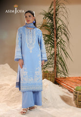 Rhapsody By Asim Jofa Unstitched 2 Piece Summer Suit Ajubu-19
