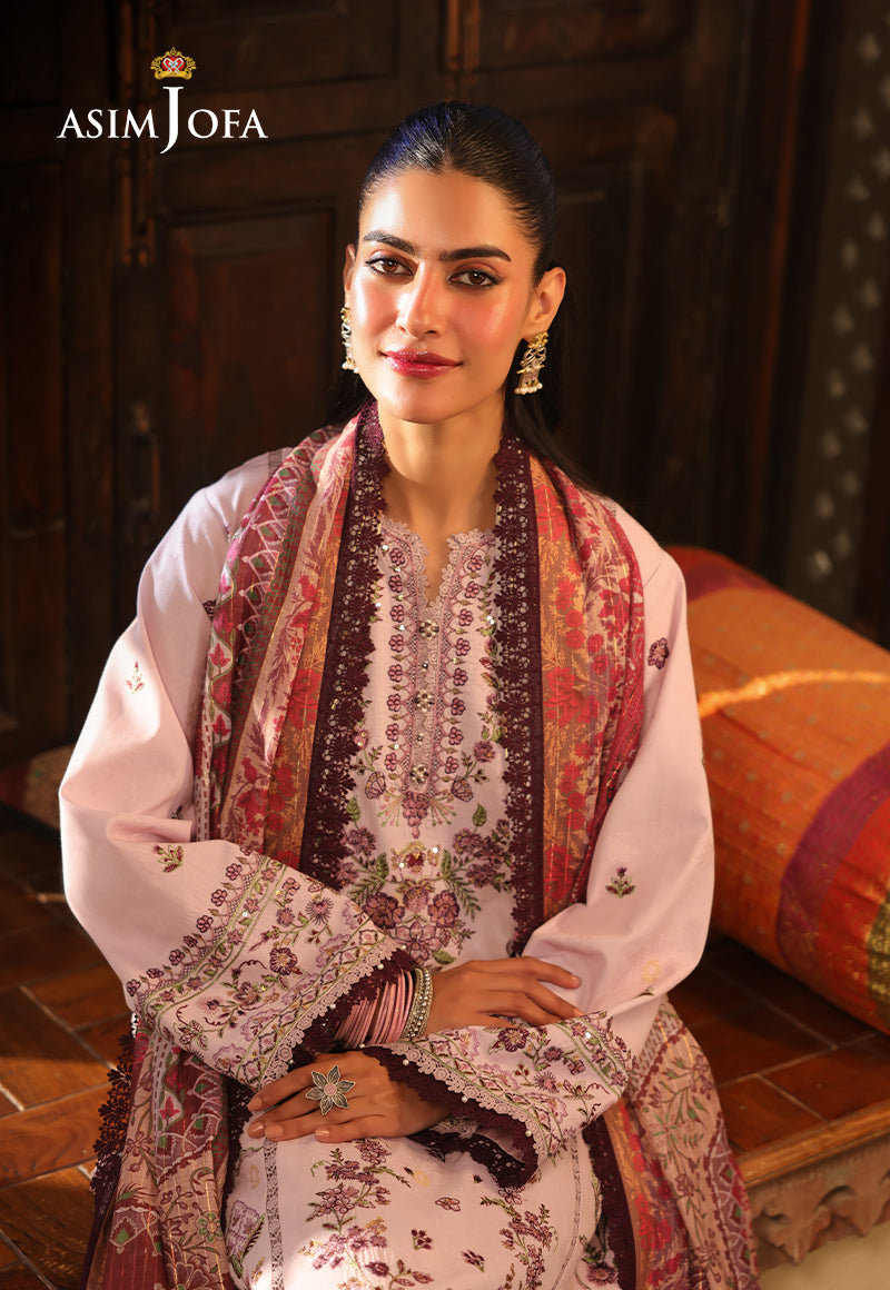 Rhapsody By Asim Jofa Unstitched 3 Piece Summer Collection'2025 Ajubu-05