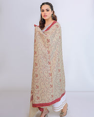 Ayla Studio Embroidered Pashmina Shawl-Aria