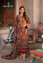 Asim Jofa Aira Summer Prints Ajar-24 Printed Lawn 3 Pcs