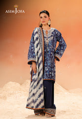 Rhapsody By Asim Jofa Unstitched 3 Piece Summer Suit Ajubu-23