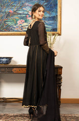 Joy Pret By Zaaviay Stitched Night Fall (Three Piece)