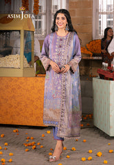 Asim Jofa Aira Summer Prints Ajar-05 Embroidered Dobby 3 Pcs