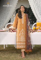 Rhapsody By Asim Jofa Unstitched 3 Piece Summer Collection'2025 Ajubu-04