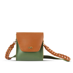 GLOW GREEN / BROWN - Bag X