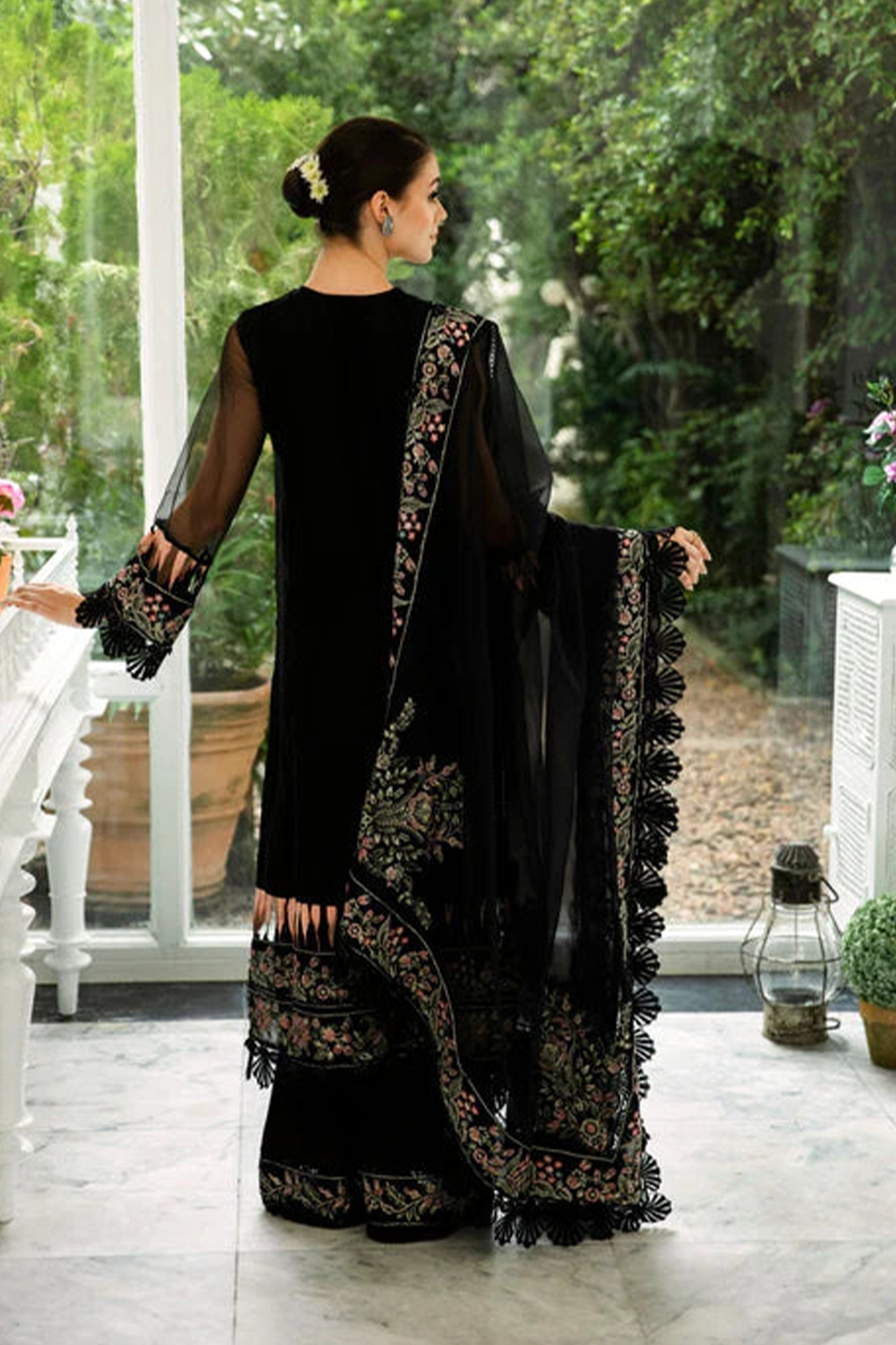 Meeral Unstitched 3 Piece Luxury Formals Pret Collection'2025-Arisa - Meeral Luxe
