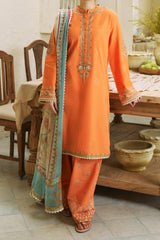 Coco by Zara Shahjahan Unstitched 3 Piece Lawn Suit-09-B-Morni