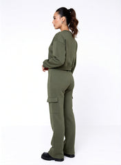 Winter Women Core By Suitsu Stitched Western Suit-FlexCargo Set