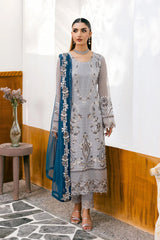 Chevron by Ramsha Unstitched 3 Piece Formals Vol-10 Suit-A-1001