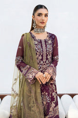 Chevron by Ramsha Unstitched 3 Piece Formals Vol-10 Suit-A-1002