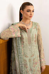 Chevron by Ramsha Unstitched 3 Piece Formals Vol-10 Suit-A-1003