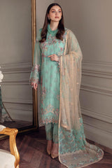Chevron by Ramsha Unstitched 3 Piece Chiffon Vol-05 Suit-A-511