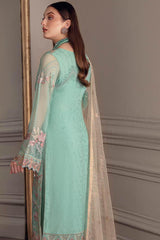 Chevron by Ramsha Unstitched 3 Piece Chiffon Vol-05 Suit-A-511