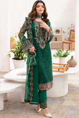 Chevron by Ramsha Unstitched 3 Piece Chiffon Vol-07 Suit-A-704
