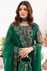 Chevron by Ramsha Unstitched 3 Piece Chiffon Vol-07 Suit-A-704