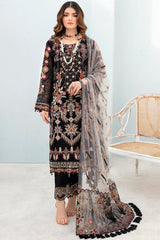 Chevron by Ramsha Unstitched 3 Piece Chiffon Vol-07 Suit-A-707