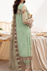 Chevron by Ramsha Unstitched 3 Piece Chiffon Vol-07 Suit-A-710