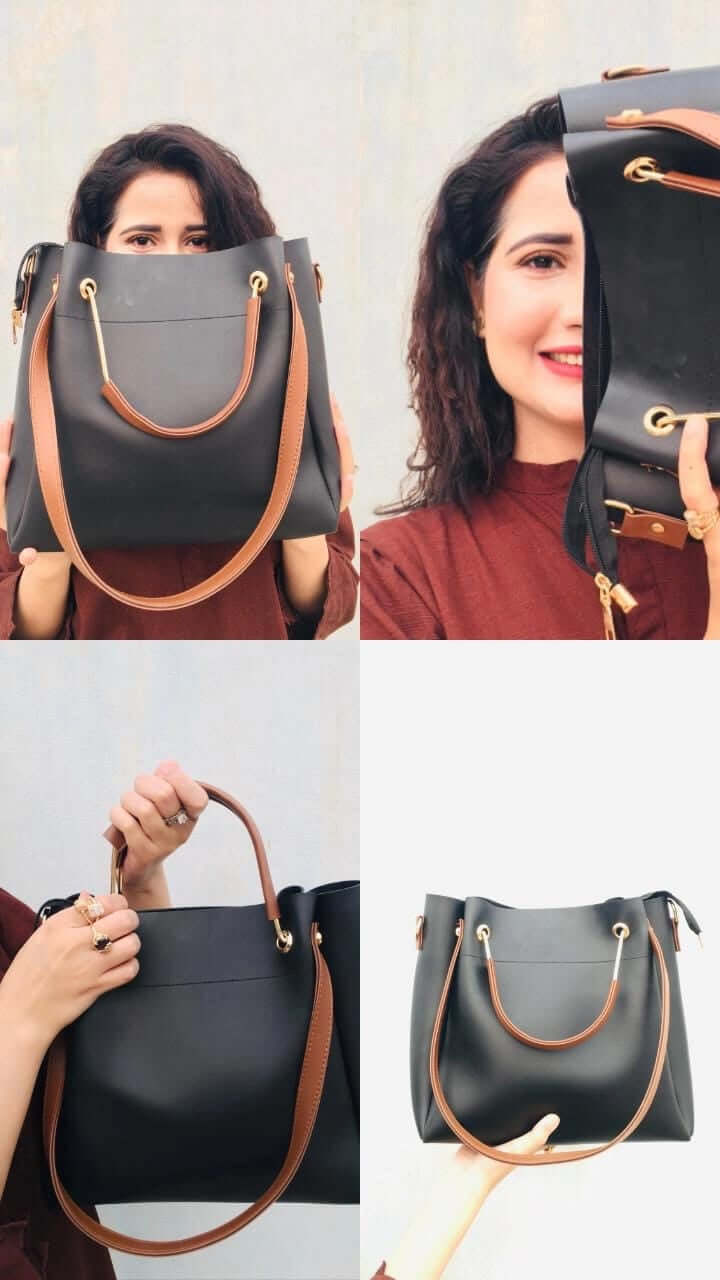 GEORGIA SUEDE BLACK - Bag X