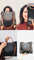 GEORGIA SUEDE BLACK - Bag X