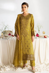 Aangan by Ramsha Unstitched 3 Piece Luxury Raw Silk Vol-01 Suit-AA-102