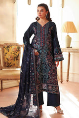 Aangan by Ramsha Unstitched 3 Piece Raw Silk Vol-02 Suit-AA-201