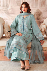 Aangan by Ramsha Unstitched 3 Piece Raw Silk Vol-02 Collection'2025-AA-204