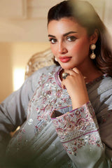 Aangan by Ramsha Unstitched 3 Piece Raw Silk Vol-02 Collection'2025-AA-209