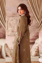 Aangan by Ramsha Unstitched 3 Piece Raw Silk Vol-02 Collection'2025-AA-210