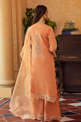 Mina Kumari by Aabyaan Unstitched 3 Piece Chikankari Eid Collection'2023-AB-01
