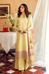 Mina Kumari by Aabyaan Unstitched 3 Piece Chikankari Eid Collection'2023-AB-07