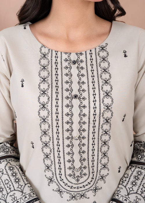 Abeera Stitched 2 Piece Emb Cotton Collection'2025-AB-043-Sepe