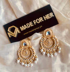 Made For Her-Kundun Style Earings - KAHD120/3