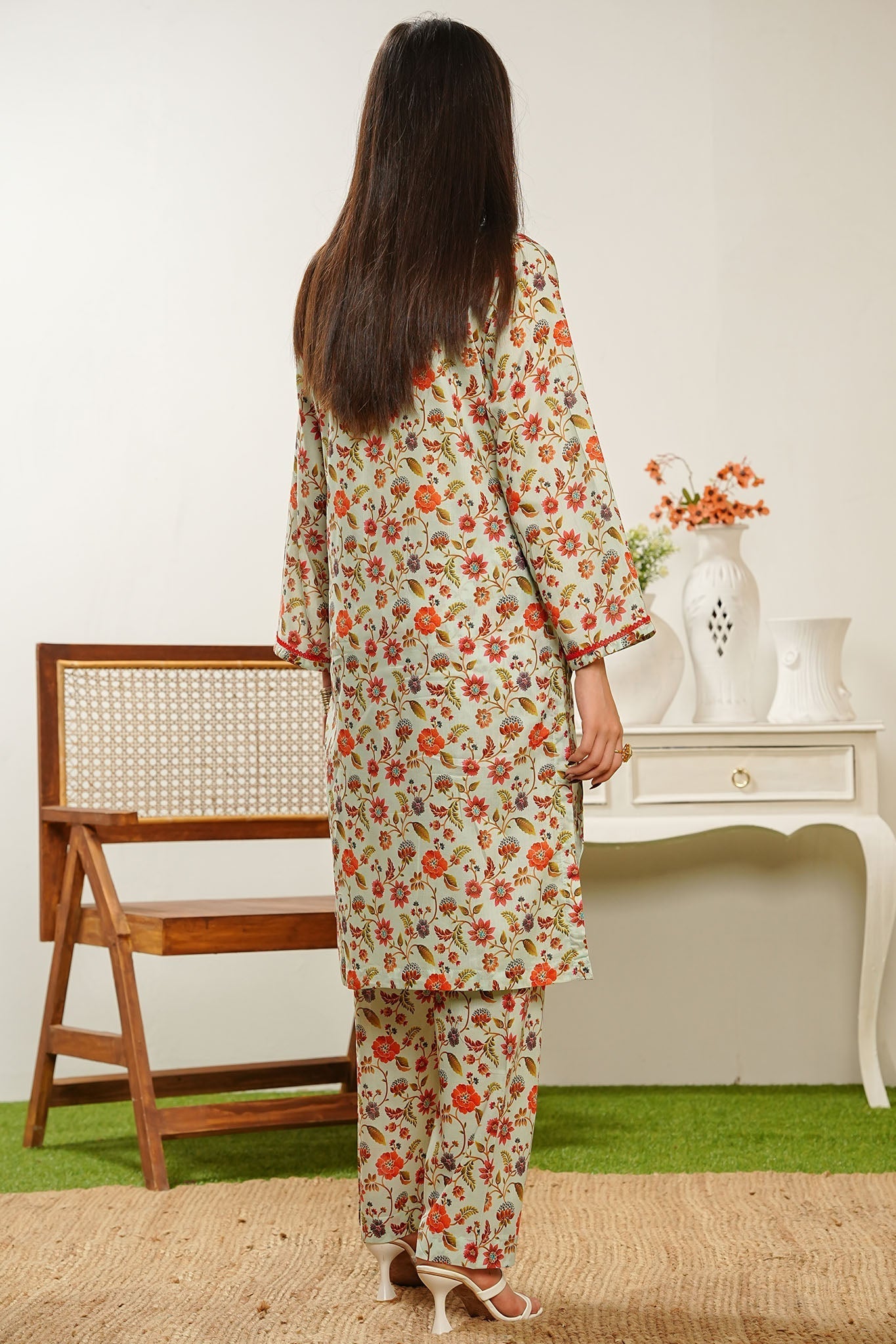 Aizal Stitched 2 Piece Co Ords Prints Collection'2025-A-C-667-MULTI