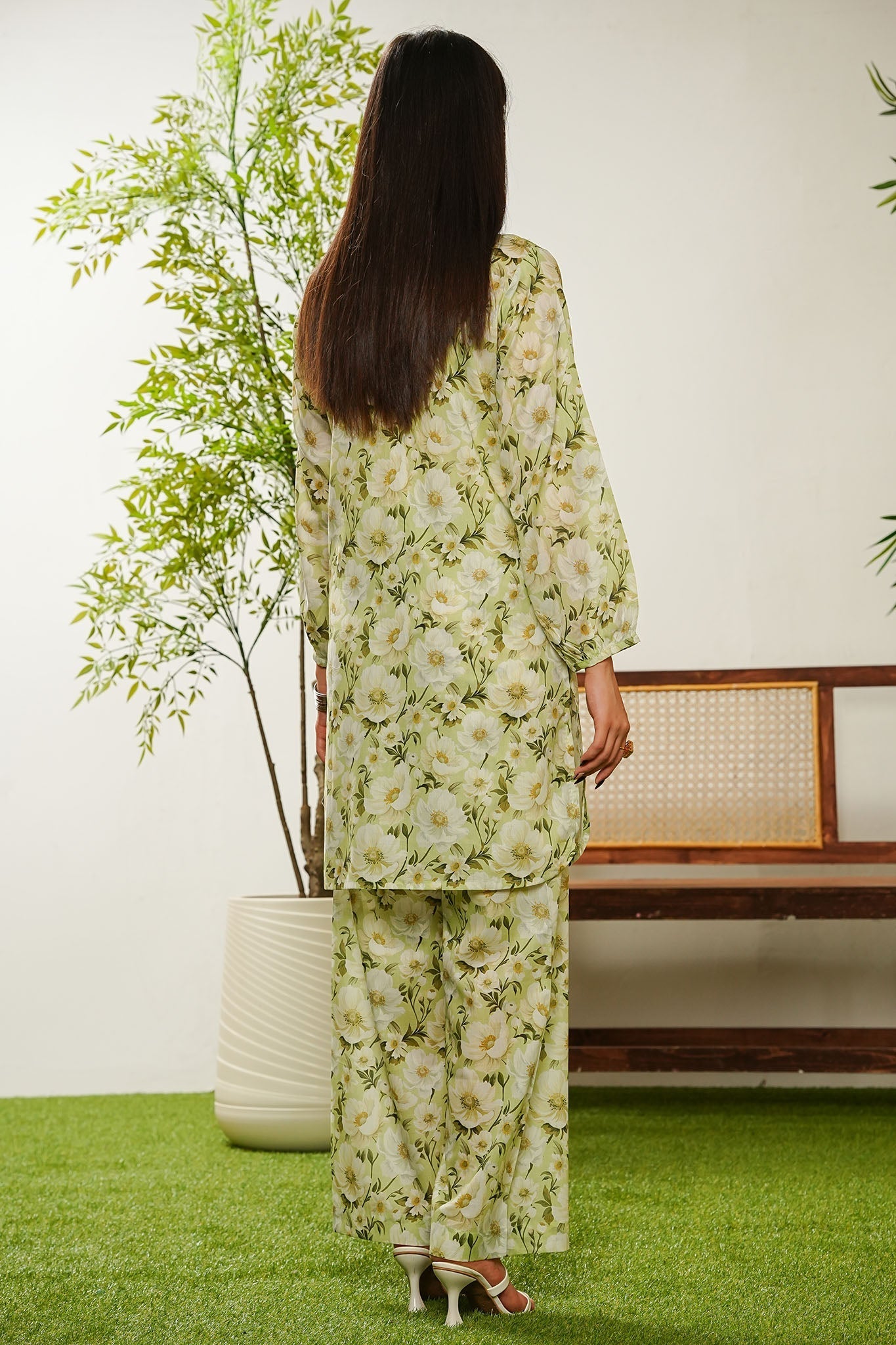 Aizal Stitched 2 Piece Co Ords Prints Collection'2025-A-C-672-PISTA