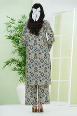 Aizal Stitched 2 Piece Co Ords Prints 2 Collection'2025-AC2-680-Off White