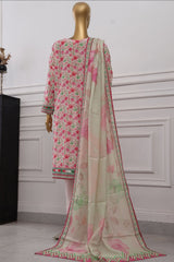 Anmol By HZ Unstitched 3 Piece Emb Chikankari Lawn Collection-ACE-1074