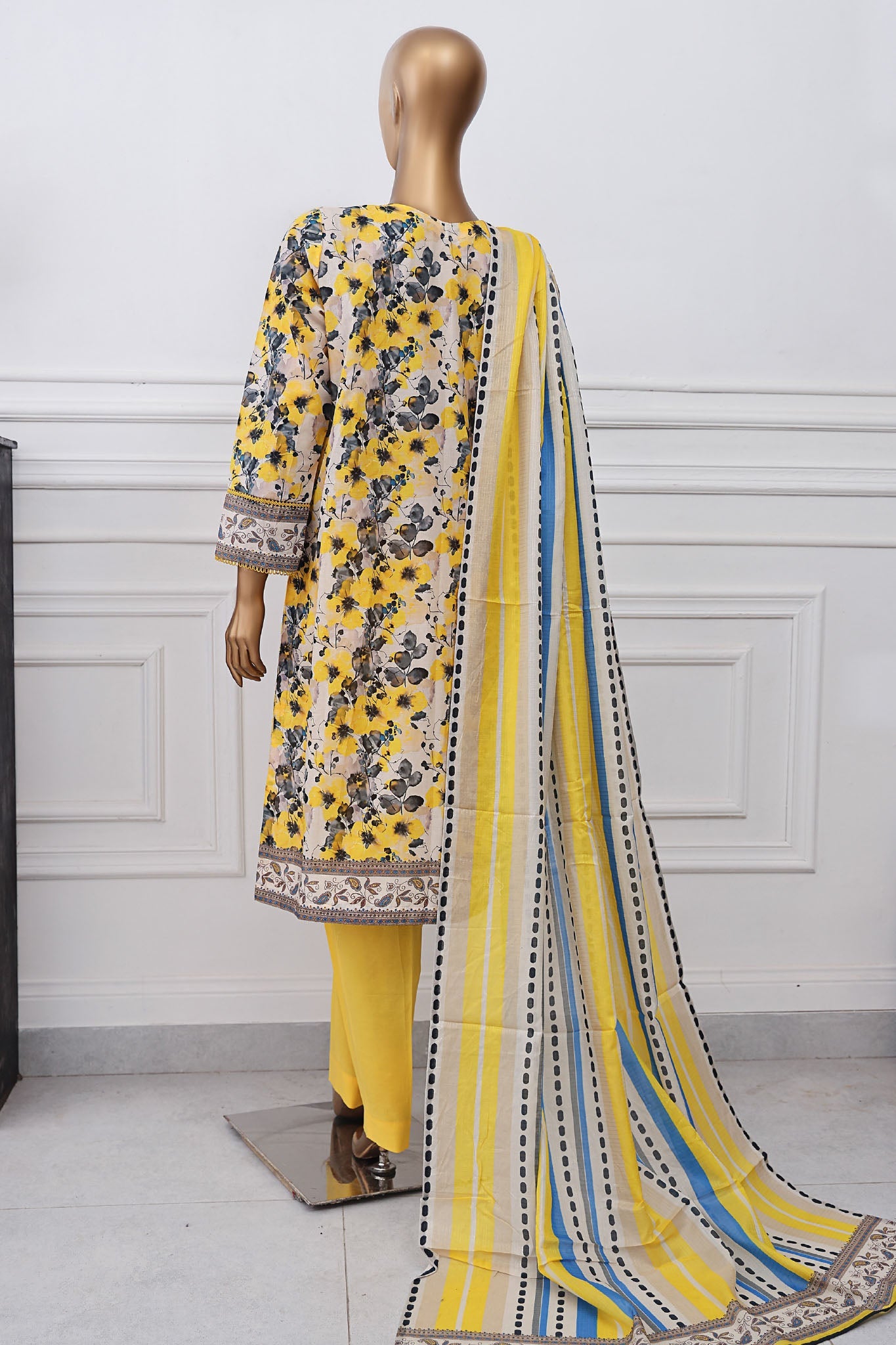 Anmol By HZ Unstitched 3 Piece Emb Chikankari Lawn Collection-ACE-1075