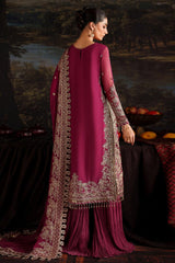 Zarif Unstitched 3 Piece Premium Chiffon Suit-ZRF-PRC-05 ADELLE