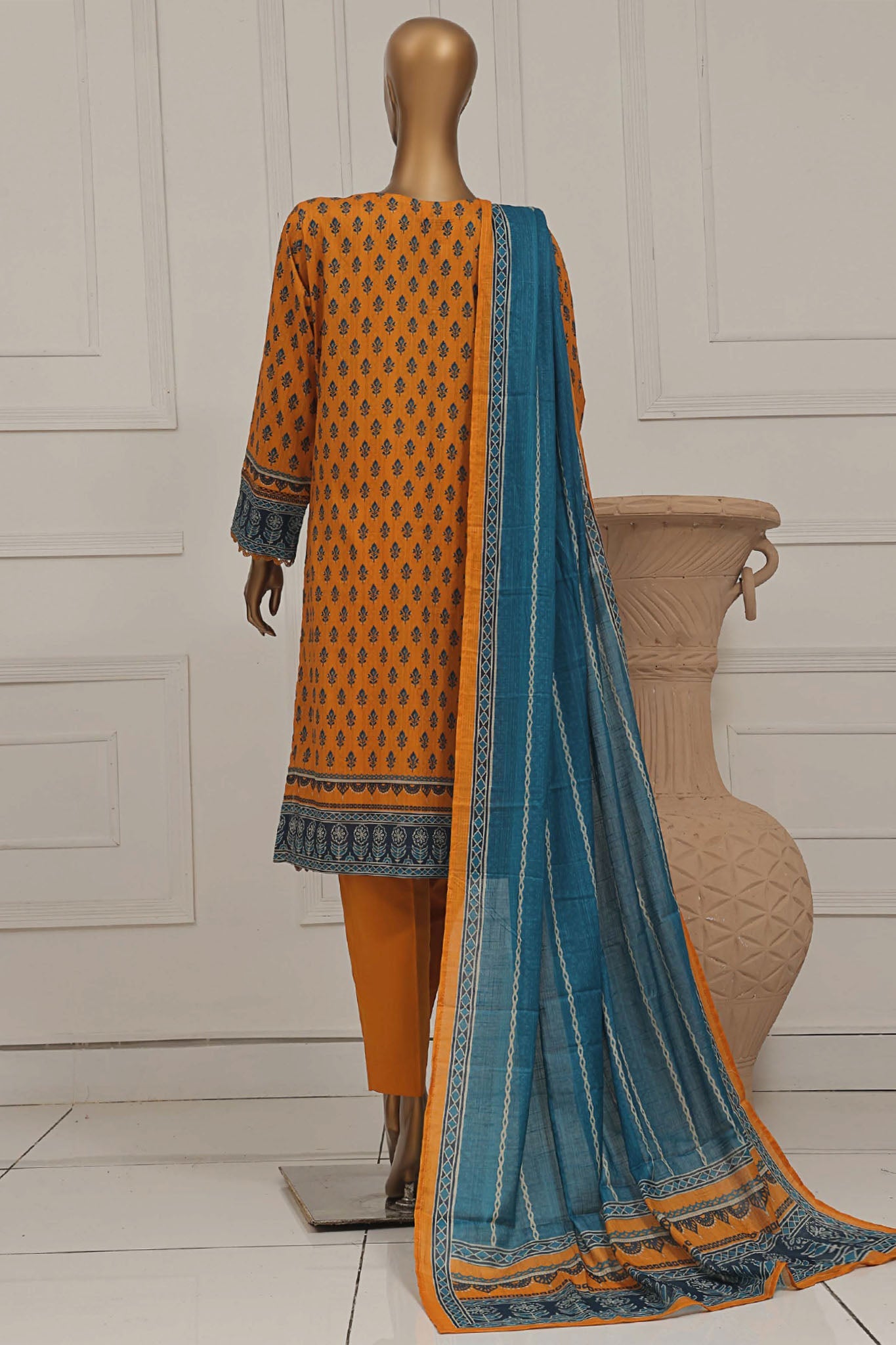Asasa By HZ Unstitched 3 Piece Emb Lawn Vol-01 Collection'2025-AEL-252