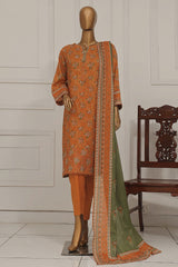 Asasa By HZ Unstitched 3 Piece Emb Lawn Vol-01 Suit-AEL-254
