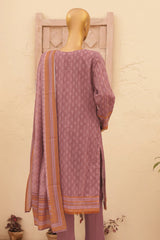 Asasa By HZ Unstitched 3 Piece Printed & Emb Lawn Vol-02 Suit-AEL-54